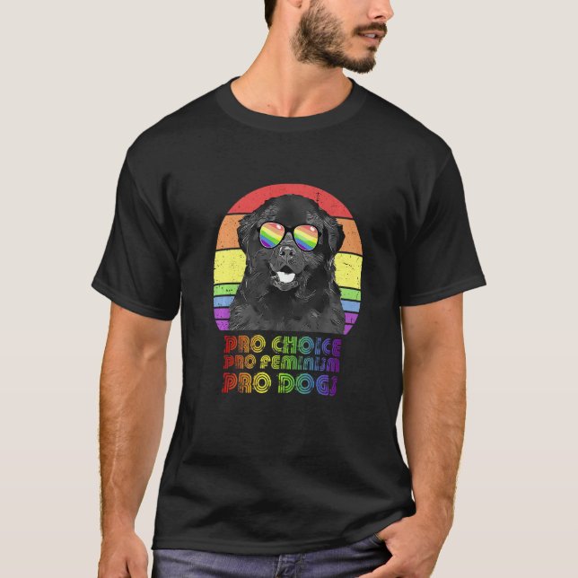 Camiseta Newfound Pro Choice Pro Feminismo Pro Cães Lgbt (Frente)