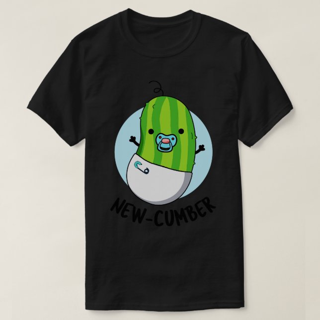 Camiseta Newny Funny Veggie Cuber Pun (Frente do Design)