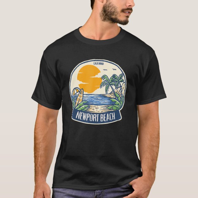 Camiseta Newport Beach California (Frente)