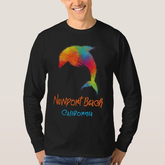 Camiseta Newport Beach  California  Souvenir (Frente)