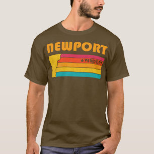 Camiseta Newport Vermont Vintage Afetou Souvenir