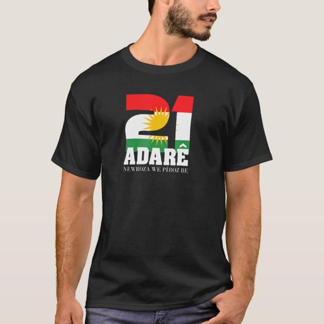 Camiseta Newroz 21 Adare Newroz Piroz Be 1 (Frente)