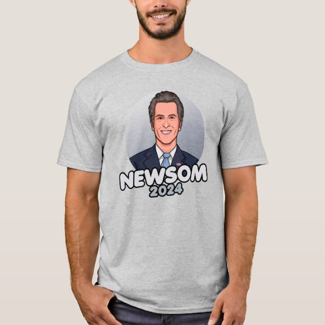 CAMISETA NEWSOM 2024 (Frente)