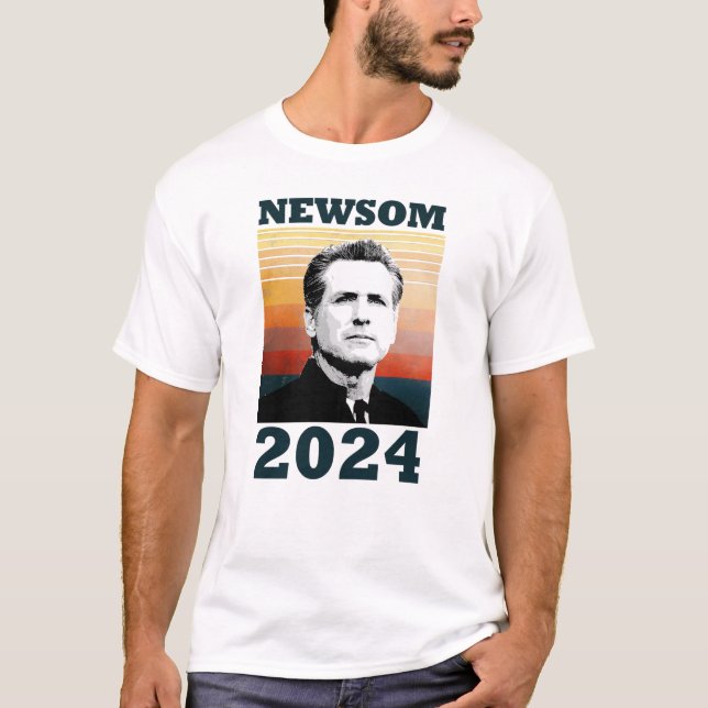 CAMISETA NEWSOM 2024 (Frente)