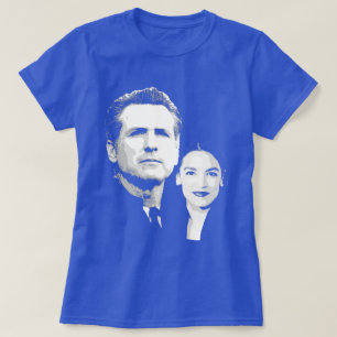 Camiseta Newsom / Ocasio-Cortez
