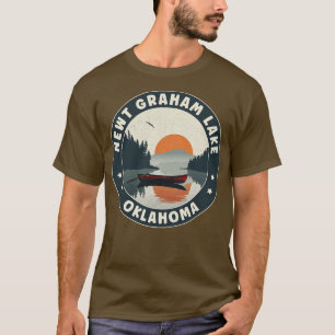 Camiseta Newt Graham Lake Oklahoma Sunset