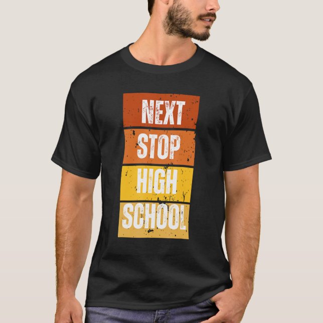 Camiseta Next Stop High School 2 (Frente)