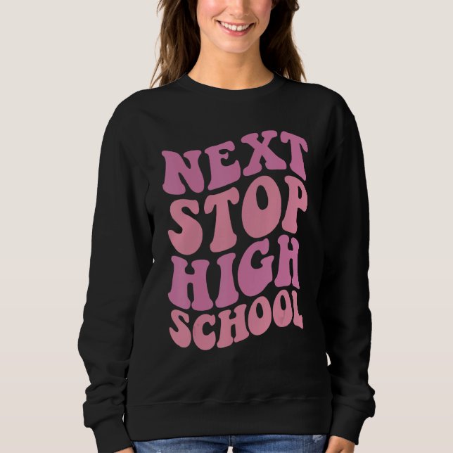 Camiseta Next Stop High School Elementary School Graduation (Frente)