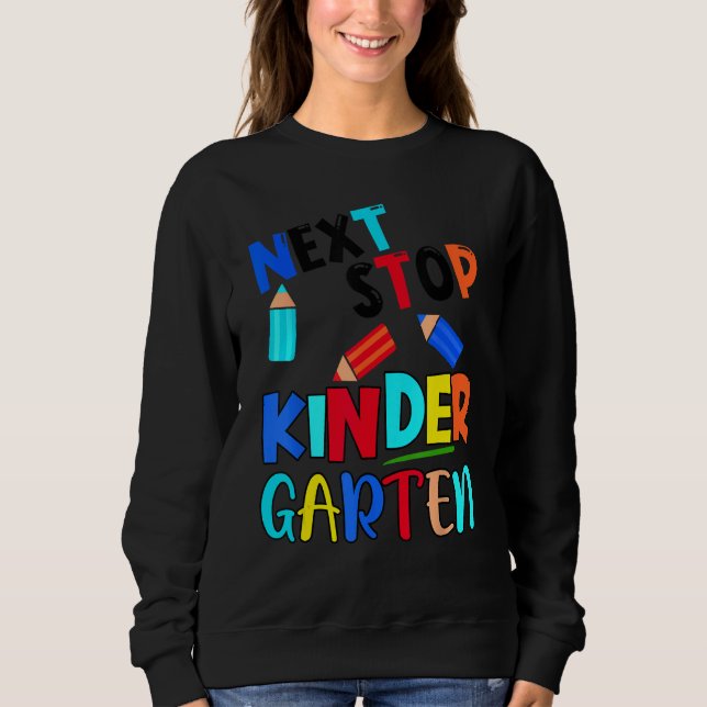 Camiseta Next Stop Kindergarten  Pre K Preschool Graduation (Frente)