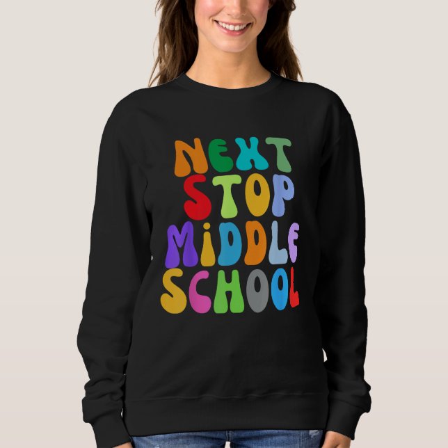 Camiseta Next Stop Middle School Elementary School Graduati (Frente)