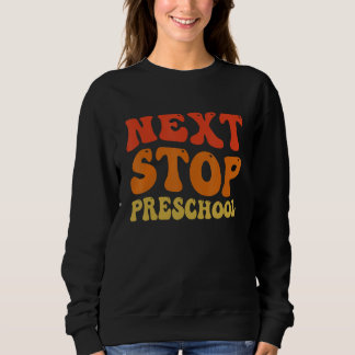 Camiseta Next Stop Preschool Groovy School Graduation