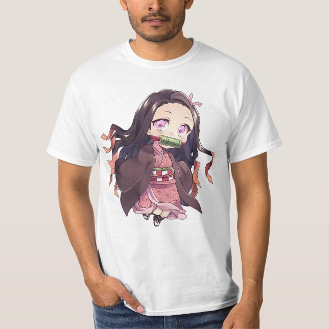 Camiseta Nezuko kamado chibi (Frente)