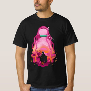 Camiseta Nezuko kamado filme engraçado