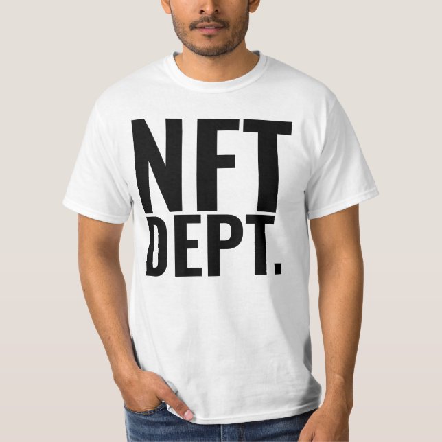 CAMISETA NFT DEPT. (Frente)