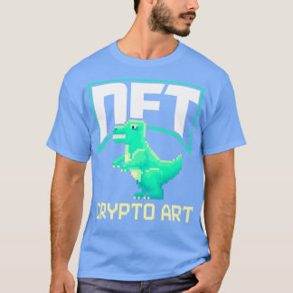 Camiseta NFTs de token não fungíveis criptografar NFT CRYPT