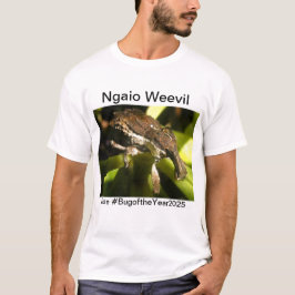 Camiseta Ngaio Wevil para Insetos do ano de 2025