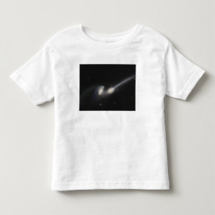 Camiseta NGC 4676, igualmente conhecido como as galáxias