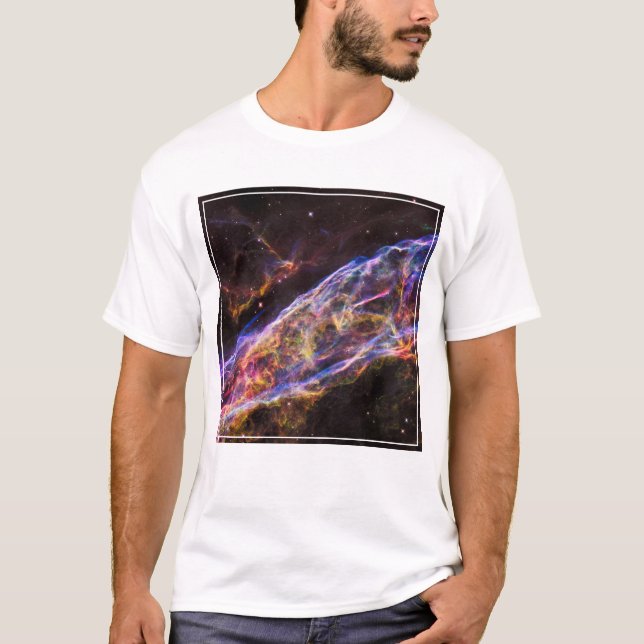 Camiseta Ngc 6960, A Nebulosa da Bruxa. (Frente)