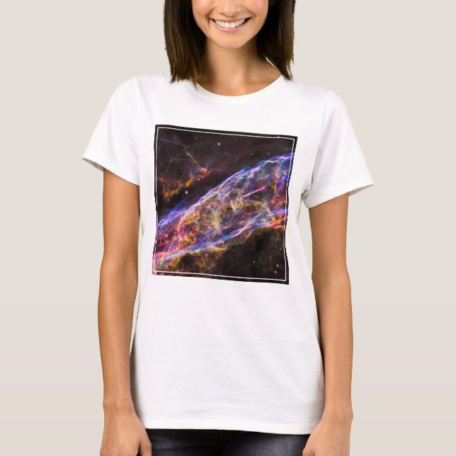 Camiseta Ngc 6960, A Nebulosa da Bruxa. (Frente)