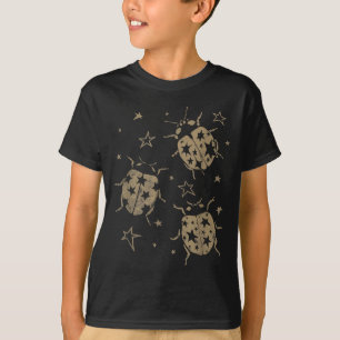 Camiseta Nge anos 2000 Ladybug Alt anos 90 Vintage Estrelas