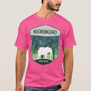Camiseta Ngorongoro Tanzânia