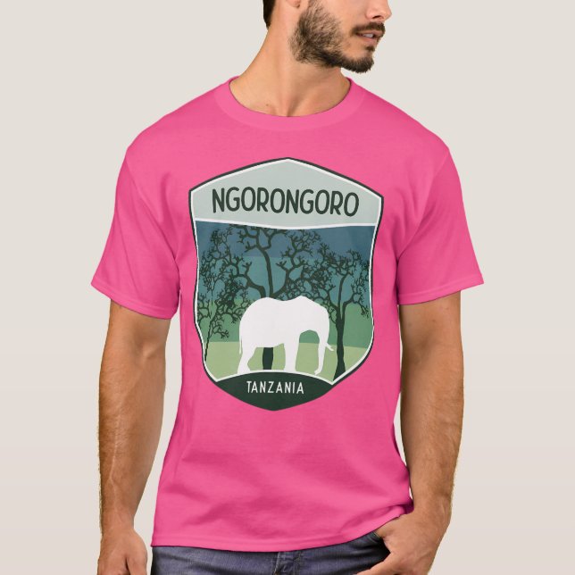 Camiseta Ngorongoro Tanzânia (Frente)