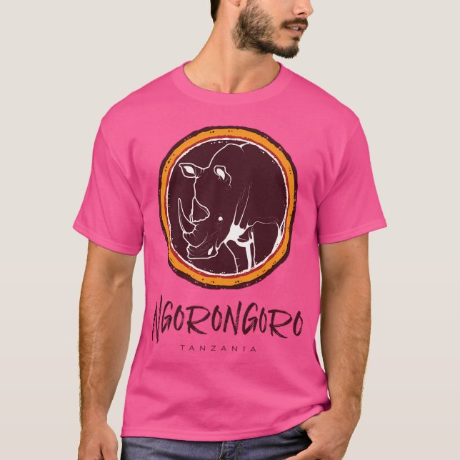 Camiseta Ngorongoro Tanzânia (Frente)