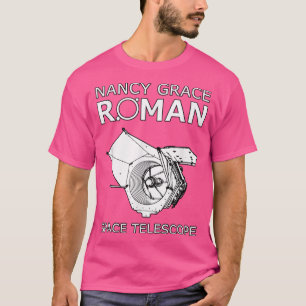 Camiseta NGRST Nancy Grace Roman Space Telescope sketch (wh