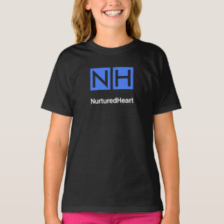 Camiseta NHI Kids Black Tshirt com logótipo