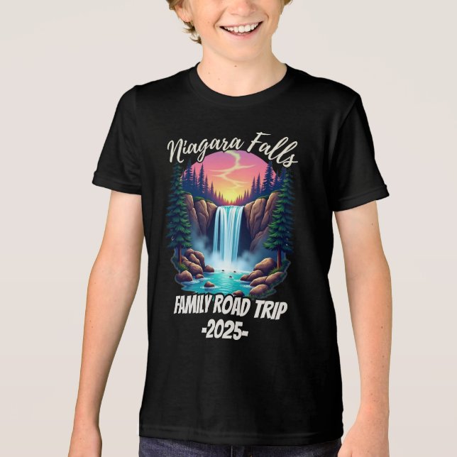 Camiseta Niagara Cai Em Trip, Trip Family Falls Men (Frente)