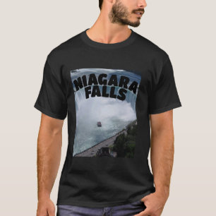 Camiseta Niagara Falls Canadá EUA Típica Engraçada Travelle