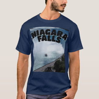 Camiseta Niagara Falls Canadá - Tipografia engraçada Souven