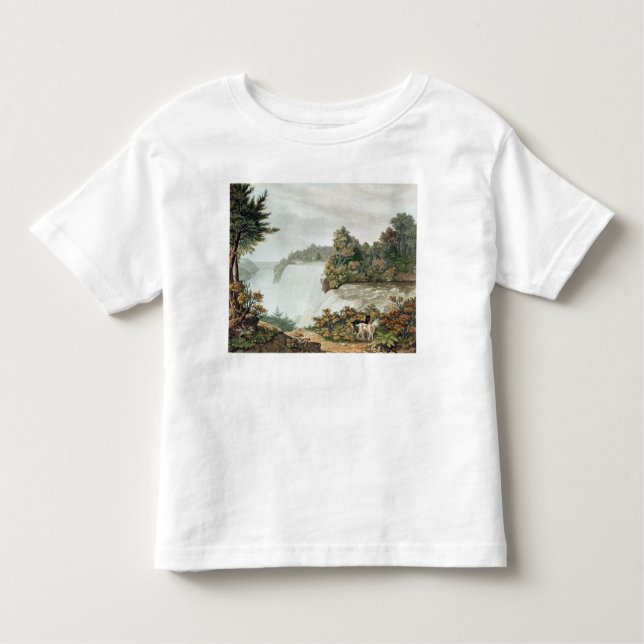 Camiseta Niagara Falls, da ilha da cabra (Frente)