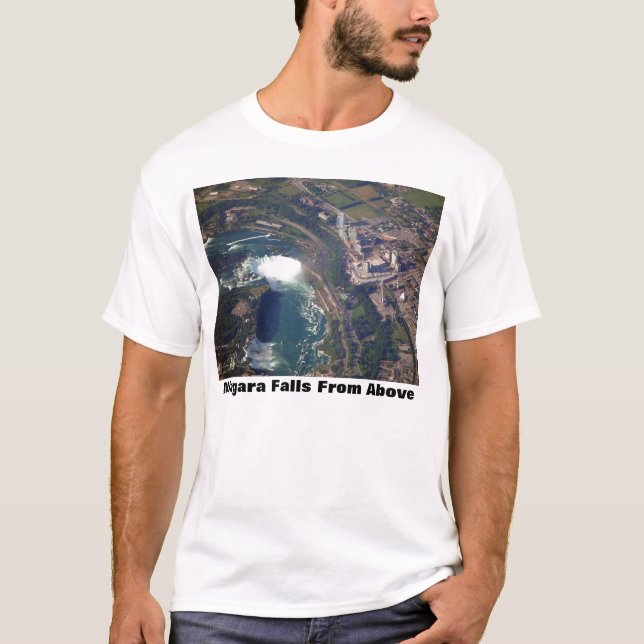 Camiseta Niagara Falls de cima de (Frente)