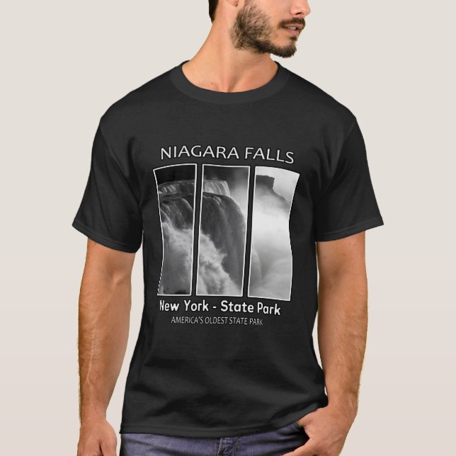 Camiseta Niagara Falls New York Usa State Park (Frente)