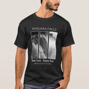Camiseta Niagara Falls New York Usa State Park Souvenir