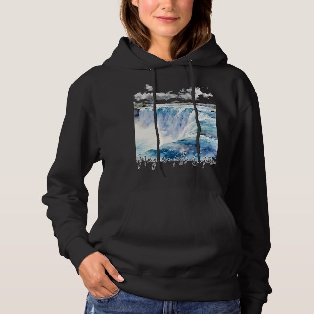 Camiseta niagara falls ontario canada (Frente)