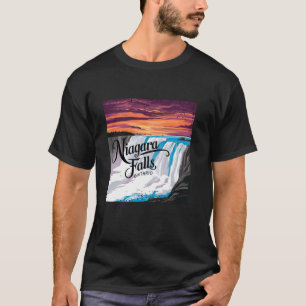 Camiseta Niagara Falls Ontario Canada Sunset