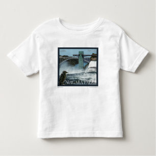 Camiseta Niagara Falls Poster