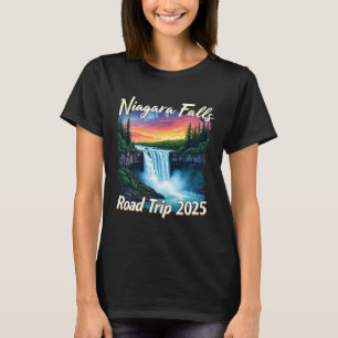 Camiseta Niagara Falls Road Trip Family Vacage Men W