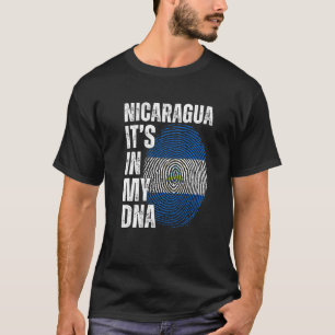 Camiseta Nicarágua Está no meu DNA...