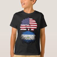 Nicarágua, Nicarágua, EUA, Bandeira de Raízes de Á