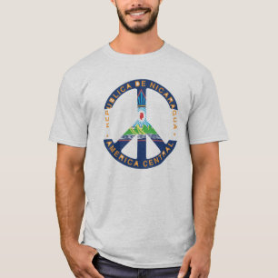 Camiseta Nicarágua Sinalizador de paz Souvenir