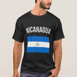 Camiseta Nicarágua Sinalizador Nicarágua Hoodie Nicarágua