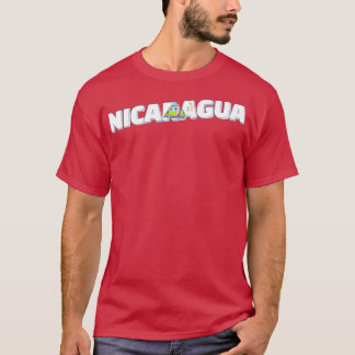 Camiseta Nicarágua Vintage estilo retro souvenir 2