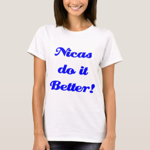 Camiseta Nicas melhora!