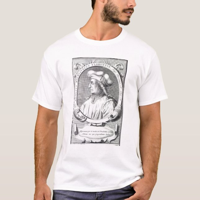 Camiseta Niccolo Machiavelli, 1724 (Frente)