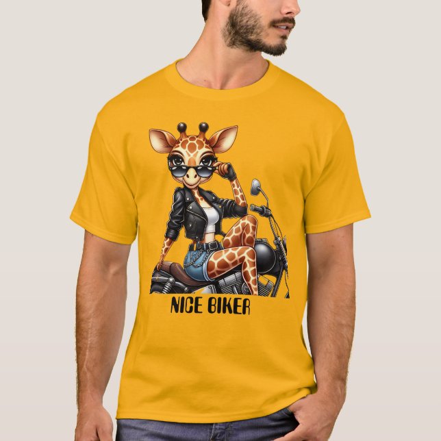 Camiseta Nice biker (Frente)