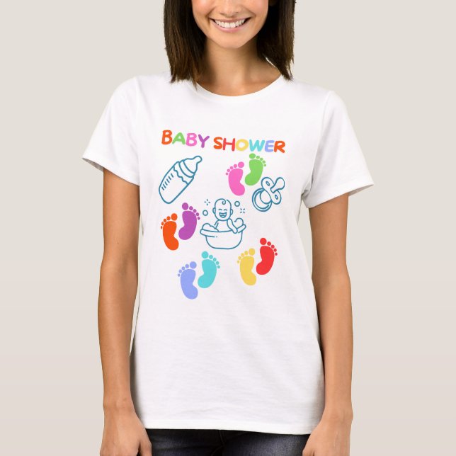 Camiseta NICE DESIGN FOR BEBY CHÁ Family Mat (Frente)