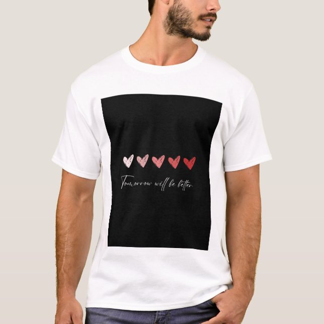 Camiseta Nice heart design (Frente)
